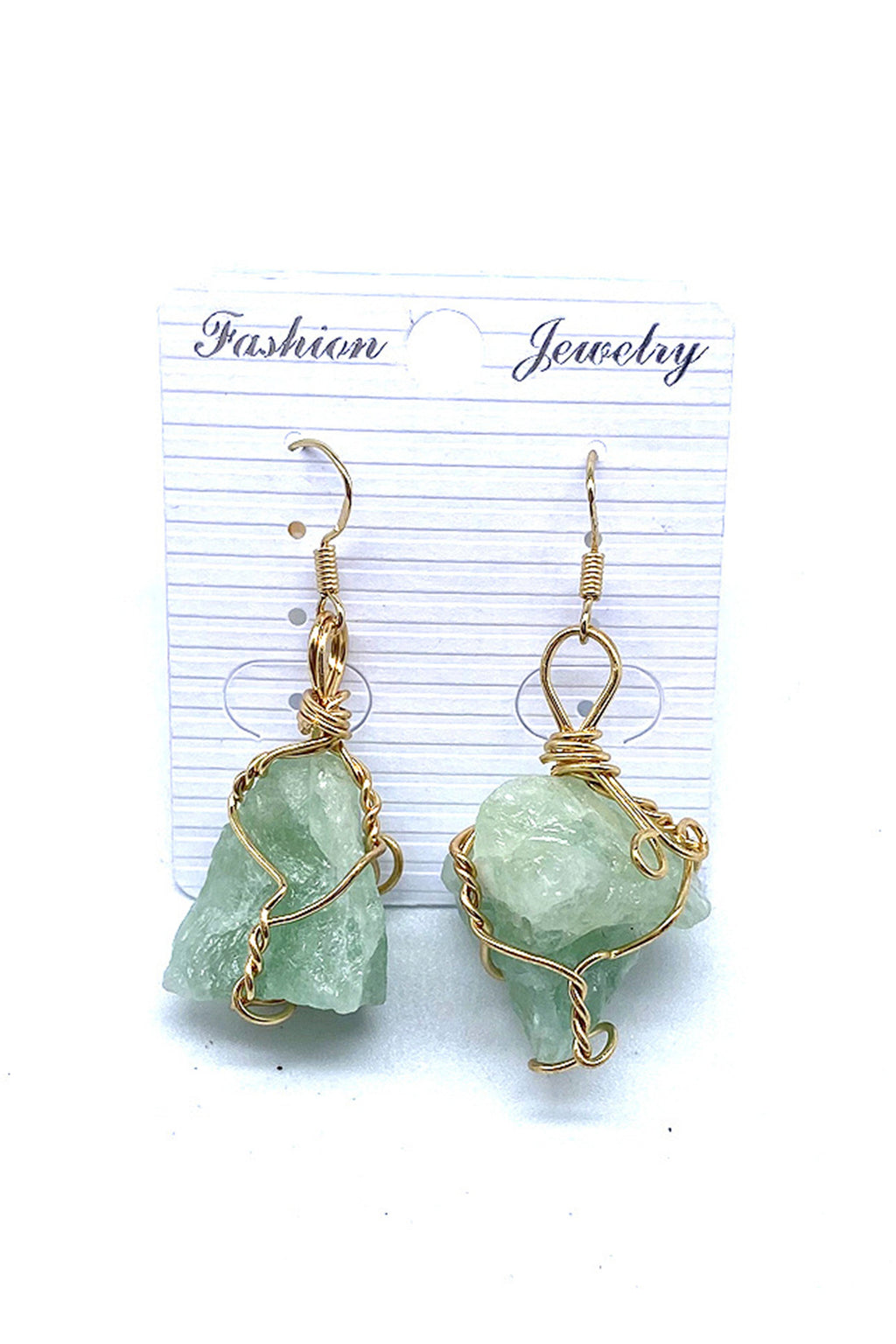 Irregular Natural Stone Earrings E5095