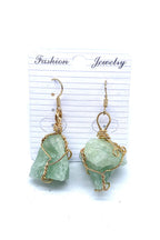 Irregular Natural Stone Earrings E5095