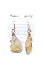 Irregular Natural Stone Earrings E5095