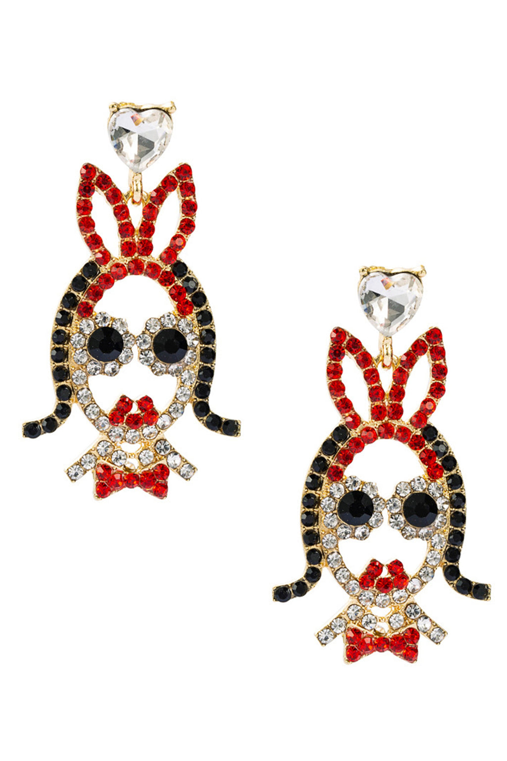 Girl Rhinestone Earrings E5224