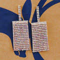 Tassel Rhinestone Earrings E5385