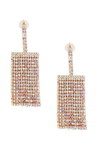 Tassel Rhinestone Earrings E5385