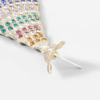 Triangle Rhinestone Earrings E5617