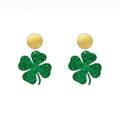 Clover Acrylic Earrings E5755