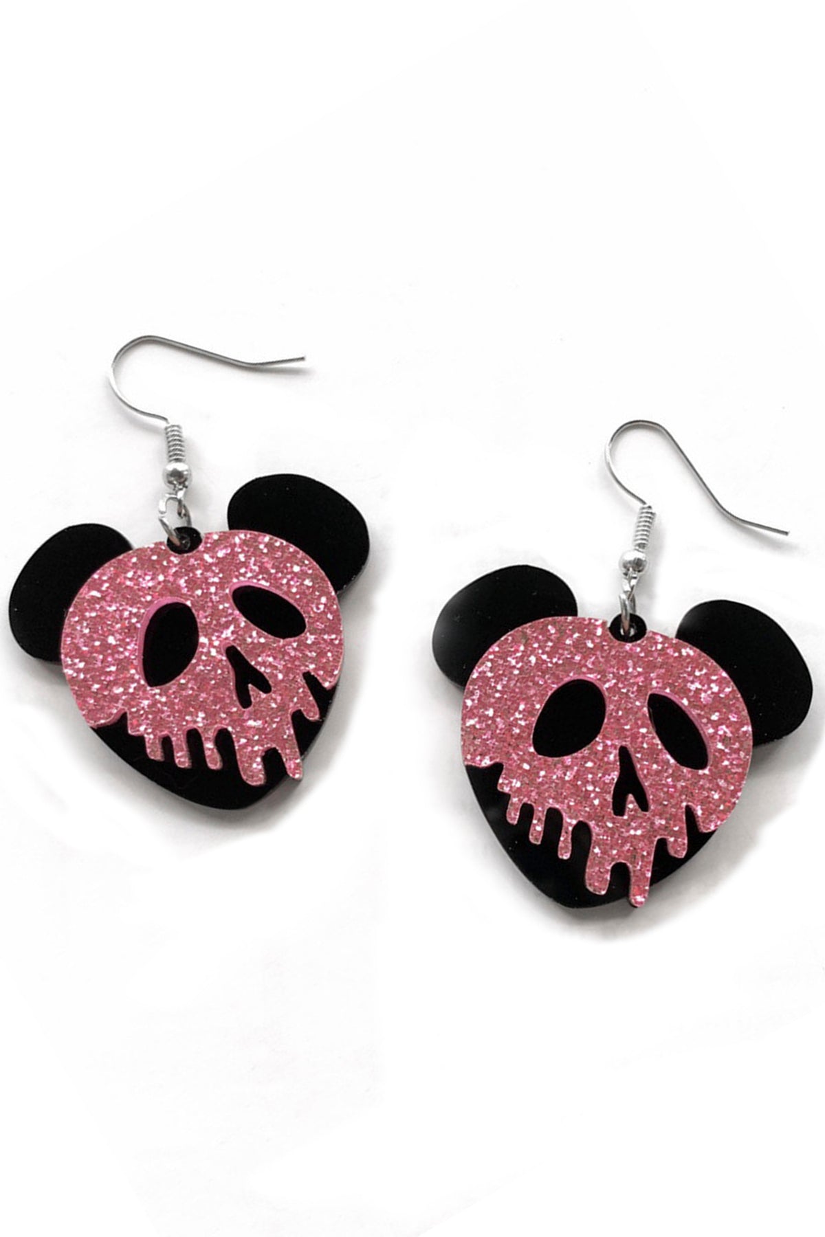 Skull Acrylic Earrings E6307