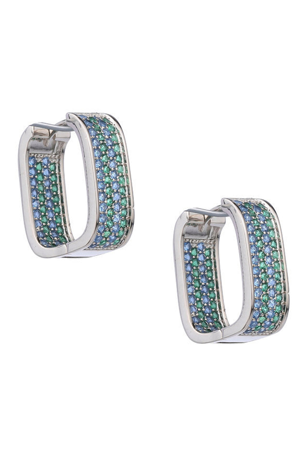 Hoop Cubic Zirconia Earrings E6452