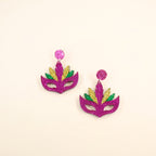 Halloween Mask Acrylic Earrings E6488