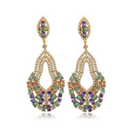 Teardrop Cubic Zirconia Earrings E6555