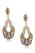 Teardrop Cubic Zirconia Earrings E6555