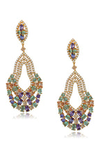 Teardrop Cubic Zirconia Earrings E6555