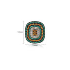 Cubic Zirconia Stud Earrings E6559