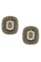 Cubic Zirconia Stud Earrings E6559