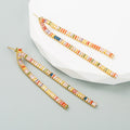 Tassel Cubic Zirconia Earrings E6739