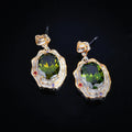 Luxurious Rhinestone Earrings E6873