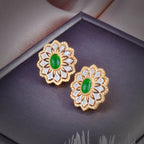 Cubic Zirconia Stud Earrings E6874
