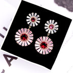 Floral Cubic Zirconia Earrings E7203