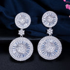 Luxurious Cubic Zirconia Earrings E7224