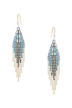 Tassel Cubic Zirconia Earrings E7338