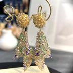 Geometry Cubic Zirconia Earrings E7361