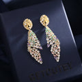 Geometry Cubic Zirconia Earrings E7361