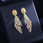 Geometry Cubic Zirconia Earrings E7361