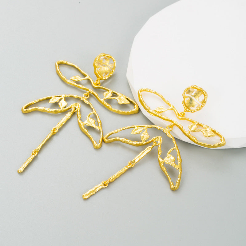 Dragonfly Alloy Earrings E7388