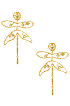 Dragonfly Alloy Earrings E7388