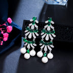 Tassel Cubic Zirconia Earrings E7503