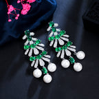 Tassel Cubic Zirconia Earrings E7503