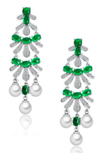 Tassel Cubic Zirconia Earrings E7503