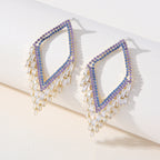 Diamond Cubic Zirconia Earrings E7608