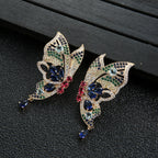 Butterfly Cubic Zirconia Earrings E7657