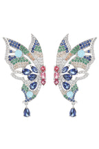 Butterfly Cubic Zirconia Earrings E7657
