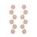 Snowflake Cubic Zirconia Earrings E7692