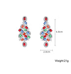 Geometry Cubic Zirconia Earrings E7701