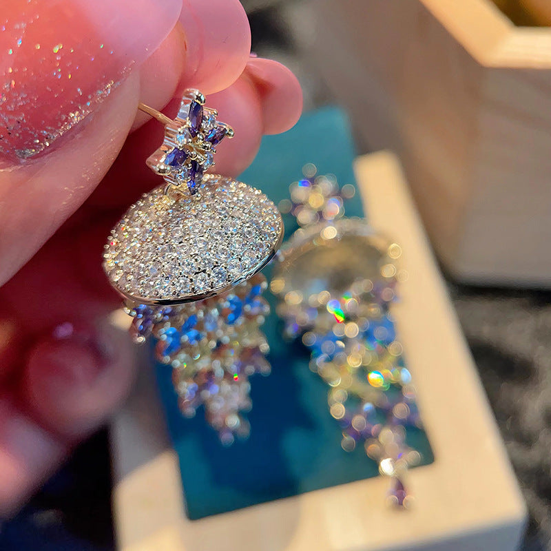 Jellyfish Cubic Zirconia Earrings E7780