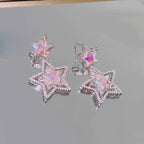 Star Cubic Zirconia Earrings E7883