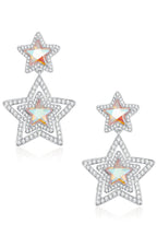 Star Cubic Zirconia Earrings E7883