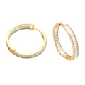 Hoop Cubic Zirconia Earrings E7891