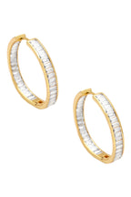 Hoop Cubic Zirconia Earrings E7891