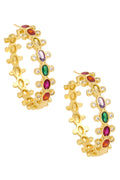Hoop Cubic Zirconia Earrings E7893
