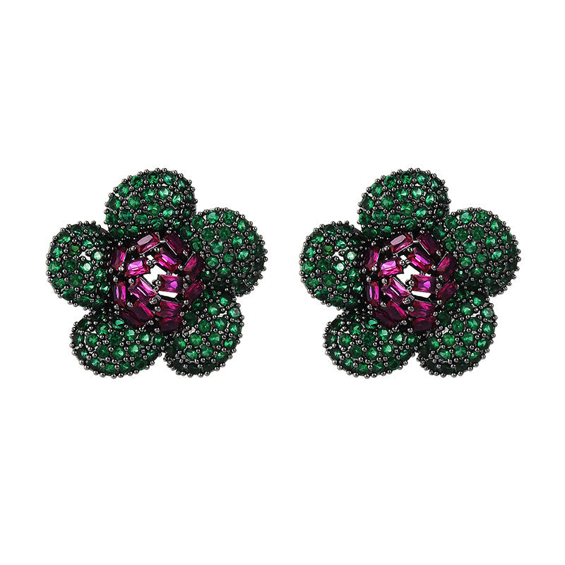 Butterfly Teardrop Cubic Zirconia Earrings E7924