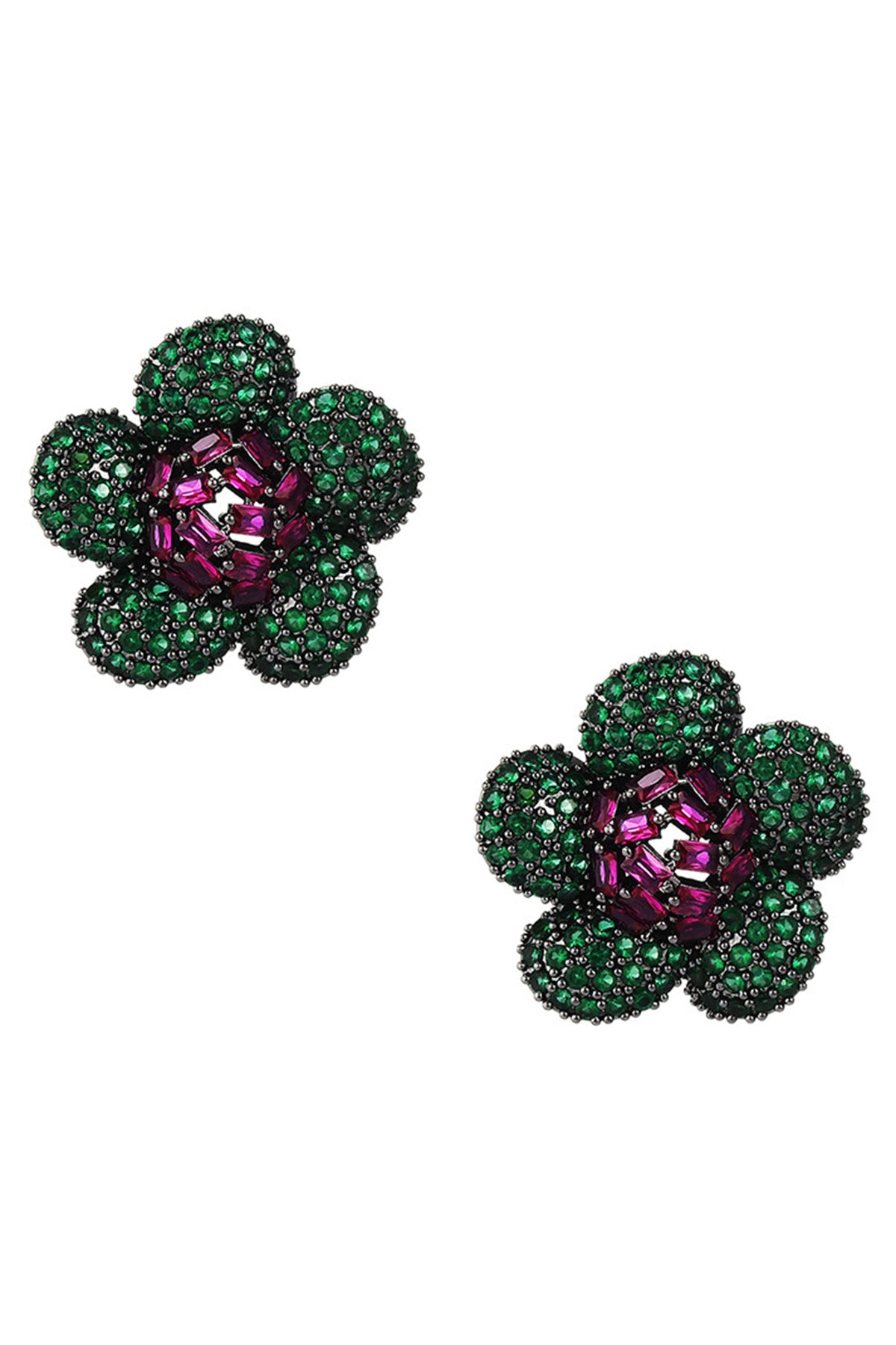 Butterfly Teardrop Cubic Zirconia Earrings E7924