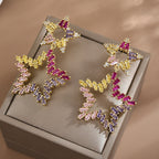 Star Cubic Zirconia Earrings E7927