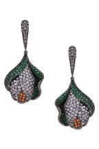 Floral Cubic Zirconia Earrings E7930