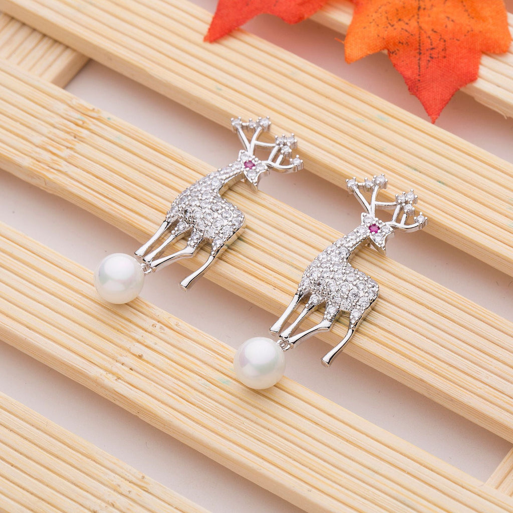 Elk Cubic Zirconia Earrings E7944