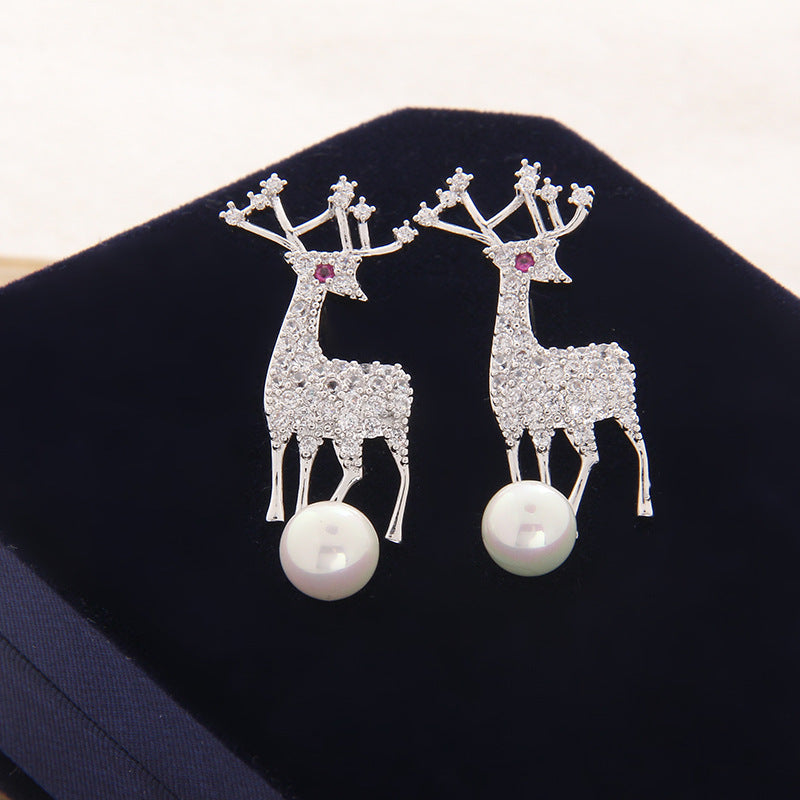 Elk Cubic Zirconia Earrings E7944