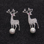 Elk Cubic Zirconia Earrings E7944