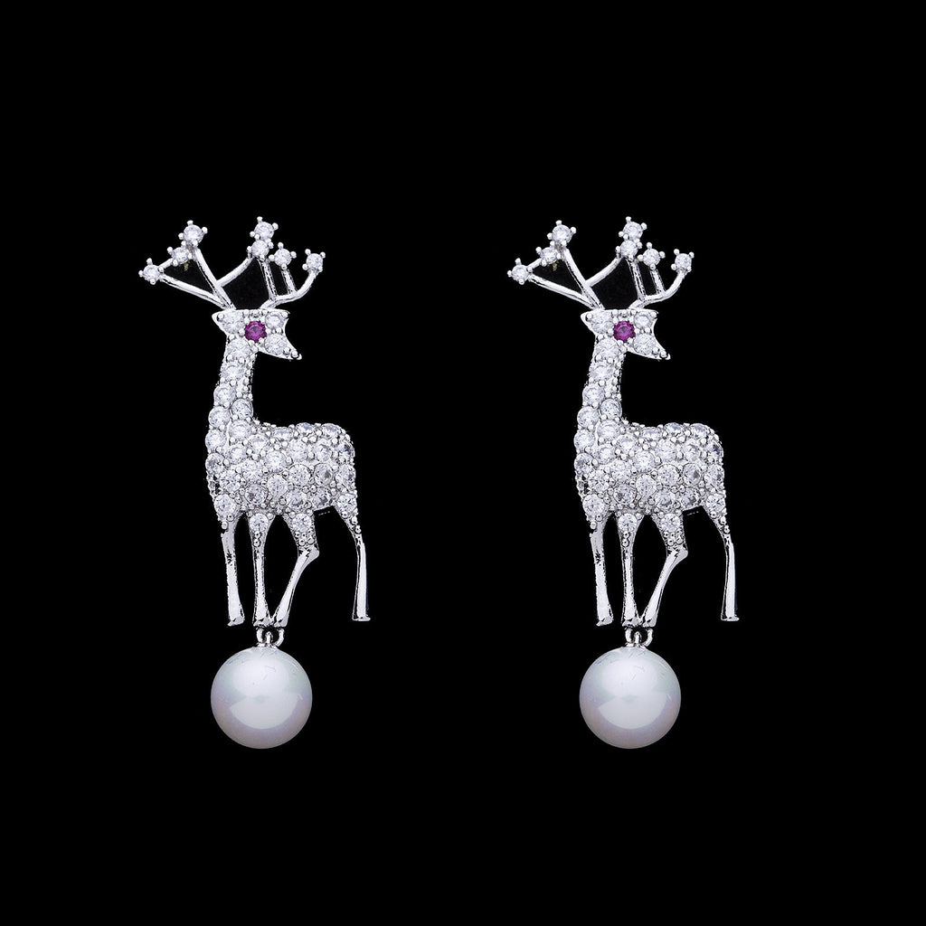 Elk Cubic Zirconia Earrings E7944