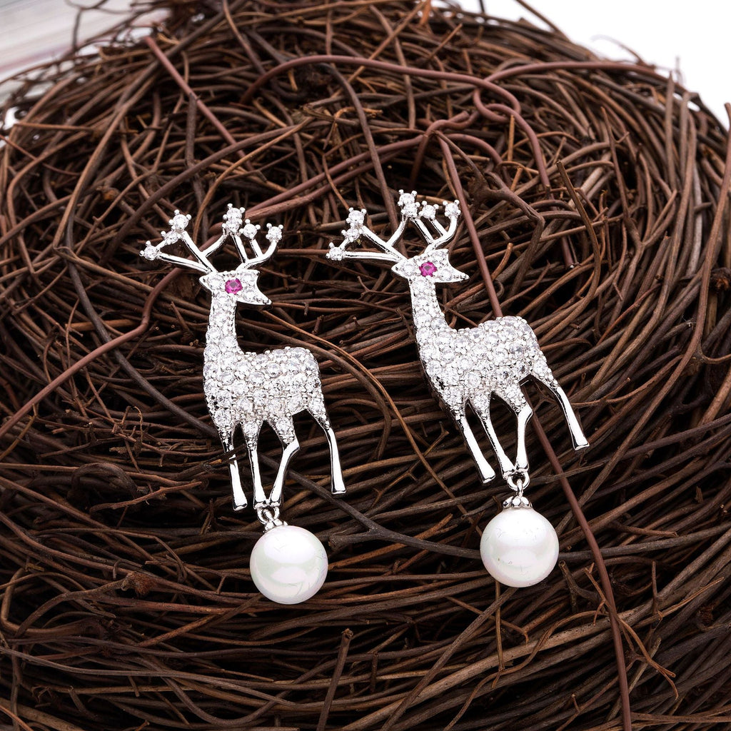 Elk Cubic Zirconia Earrings E7944